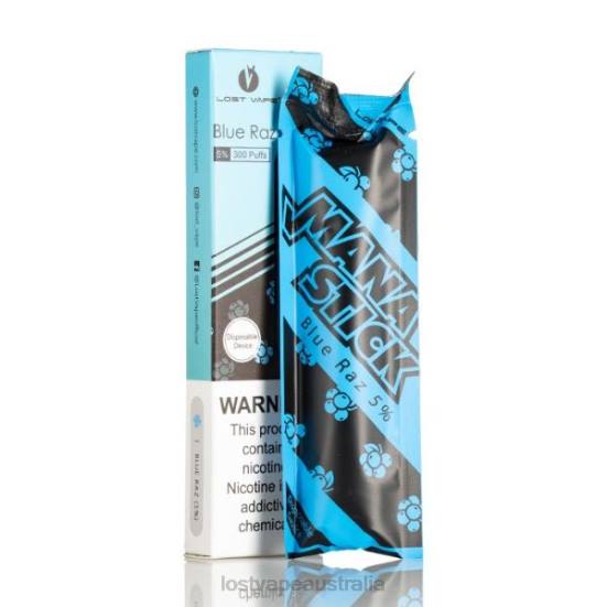Lost Vape Mana Stick Disposable | 300 Puffs | 1.2mL Blue Raz 5% - Lost Vape wholesale B86J519