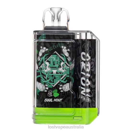 Lost Vape Orion Bar Disposable | 7500 Puff | 18mL | 50mg Cool Mint - Lost Vape Canberra B86J53