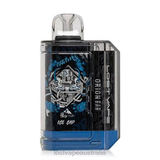 Lost Vape Orion Bar Disposable | 7500 Puff | 18mL | 50mg Icecap - Lost Vape Canberra B86J83