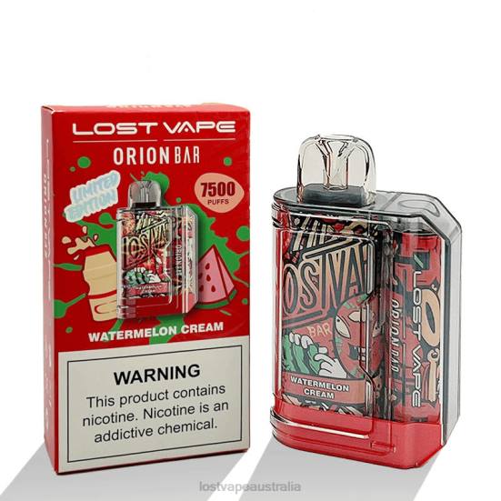 Lost Vape Orion Bar Disposable | 7500 Puff | 18mL | 50mg Watermelon Cream - Lost Vape wholesale B86J99