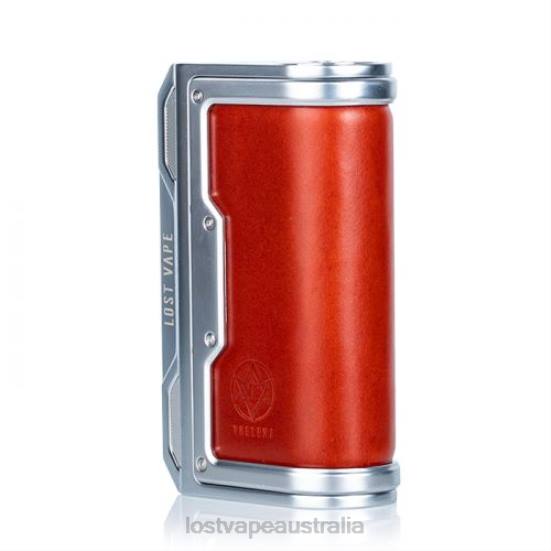 Lost Vape Thelema DNA250C Mod | 200w Stainless Steel/Calf Leather - Lost Vape customer service B86J438